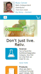 Mobile Screenshot of hope.reliv.com